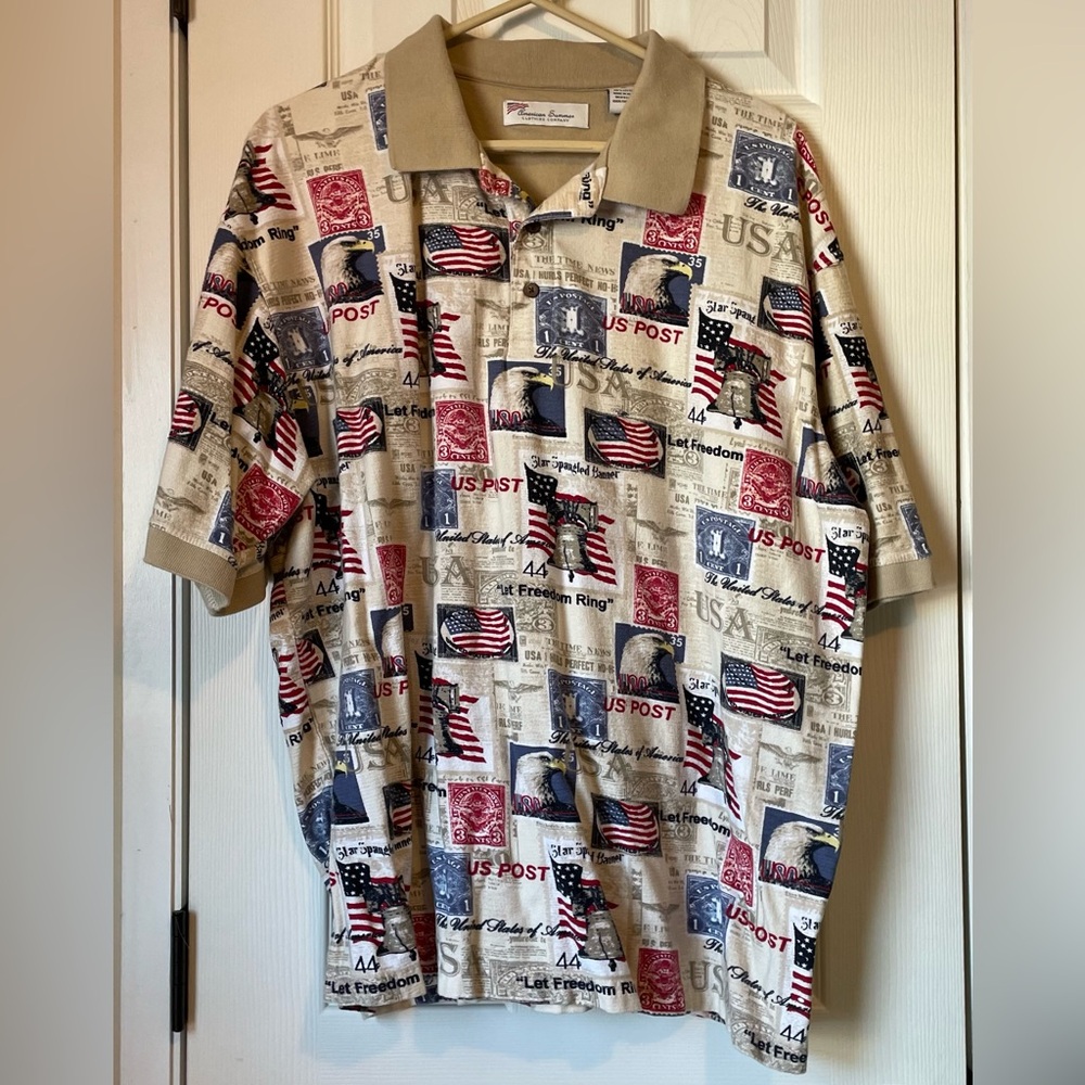 Vintage American Men’s Polo XL